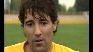 Alistair McGowan makes a name for himself Dean Saunders [upl. by Haissem]