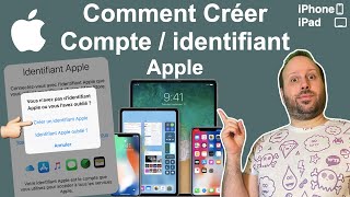 Comment Créer un Compte identifiant Apple 2024 [upl. by Gio931]