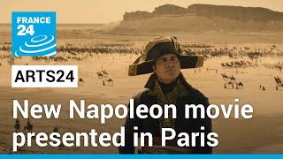 Ridley Scott Joaquin Phoenix and Vanessa Kirby present Napoleon to Paris • FRANCE 24 English [upl. by Dorthy]