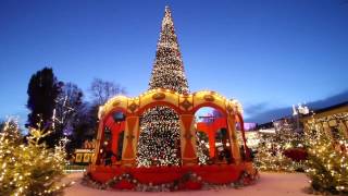 Christmas in Tivoli Gardens Copenhagen [upl. by Acireed]