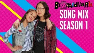 Bizaardvark Song Mix Season 1  Bizaardvark  Disney Channel [upl. by Annid]