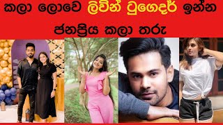 කලාලොවේ ලිවින් ටුගෙදර් ඉන්න කලාකරුවන්  Who are the popular artist of Living Together in srilanka [upl. by Neelon20]