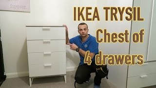 IKEA Trysil chest of drawers assembly [upl. by Atnoved886]