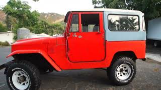 1969 FJ40 Land Cruiser  Off Road Project [upl. by Aicened]