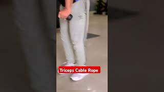 Cable Rope Triceps Workout music hiphop rapper rap hiphopmusic motivation gymworkout biceps [upl. by Seraphina]