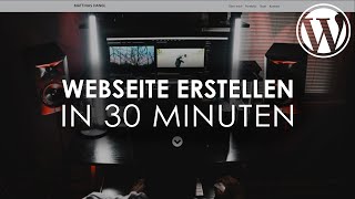 WORDPRESS One Page Website erstellen in 30 MINUTEN  Tutorial Deutsch mit BOOTSTRAP und LIVECANVAS [upl. by Yddub]