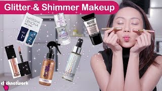 Glitter and Shimmer Makeup  Tried and Tested EP134 [upl. by Dyana792]