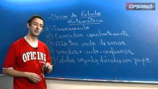 Dica de Matemática  Estudos  Oficina do Estudante cursinho vestibular e colégio [upl. by Aneryc]