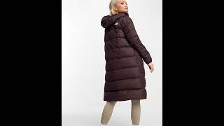 THE NORTH FACE Hydrenalite Hooded Down Puffer Jacket Shiny Brown Women  Asos [upl. by Koval]