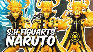 SH Figuarts Naruto Action Figure Review Kurama Link Mode [upl. by Mrots]