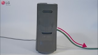 LG Dehumidifier  Installation [upl. by Yrrek597]