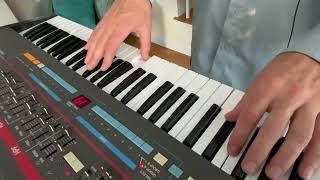 Pleyel’s Hymn on Roland Juno106 preset A17 in F equal temperament [upl. by Hillhouse]