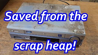 LG FC930W Video VHS VCR Repair  Cassette Wont Load A Successful Fix Eventually Saved from Scrap [upl. by Neetsirk607]