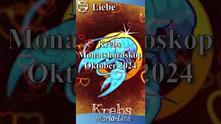 Krebs LIEBE ❤️ Horoskop Oktober 2024 [upl. by Inami]