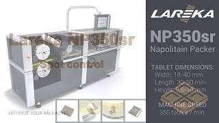 High Speed Chocolate Wrapping Machine  Lareka NP350  Packing Small Chocolates [upl. by Leitnahs]