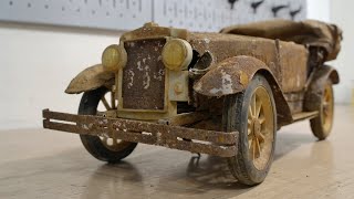 Restoration of an old toy car Phaeton [upl. by Zolly404]