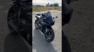 23 All Black YAMAHA R7 on STOCK Exhaust Sound🐈‍⬛🔥yamaha r7 exhaust sound moto shorts 2024 [upl. by Okechuku779]