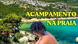 3 dias intensos de acampamento na Praia mais bonita de Portugal 🏕️ [upl. by Anneirb269]