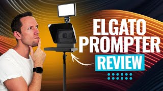 Best Teleprompter Ive Ever Used Elgato Prompter Review [upl. by Calysta]