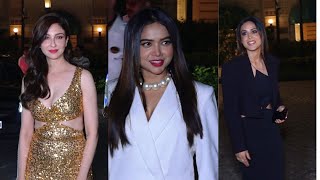 Manisha Rani Shaleen Bhanot Nia Sharma Saumya Tandon at Times Food and Night life awards [upl. by Emmi]