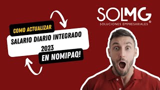 COMO MODIFICAR EL FACTOR DE INTEGRACION NUEVO 2023 EN NOMIPAQ [upl. by Anelec]