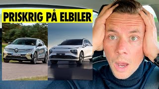 ElMegane falder 70000 kr Citroën eC4 fra 260000 kr ny kineser og RÅ Audi Q8 i Oman  uge 1 [upl. by Drawoh831]