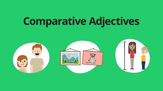 Comparative Adjectives – English Grammar Lessons [upl. by Millman563]