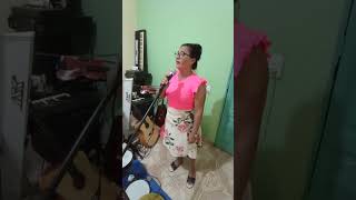 Aluna Rosiane curso intermediário de canto louvor Nada pode calar um adorador Eyshila  cover [upl. by Euqnimod]