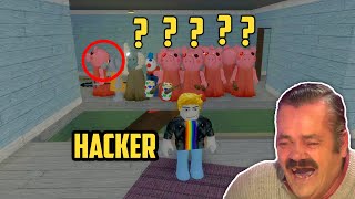 ROBLOX PIGGY VS HACKER MEME PART 9 [upl. by Noiztneb]