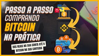 Bitcoin Guia de Compra do Banco até sua Carteira Exodus  Passo a Passo no celular [upl. by Lucie]