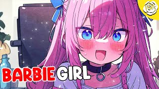 Nightcore  Barbie Girl Lyrics [upl. by Oner824]