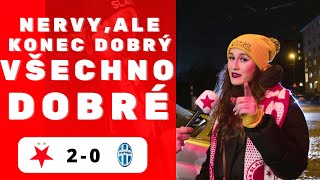 🔴⚪️ Slavia 2  0 Boleslav  Blanka  Nervíčky ale konec dobrý všechno dobré [upl. by Myrtia]