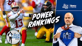 Rich Eisen Reveals His Always Controversial NFL Power Rankings for Week 2  The Rich Eisen Show [upl. by Korwun647]