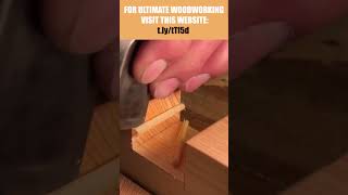 tlytTf5d  Lets Chisle precisionwoodworking wood woodworkinginnovation woodworkingcommunity [upl. by Baldwin]