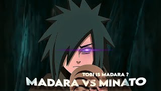 Minato sees tobis face  Minato vs Madara  Naruto Shippuden  4k [upl. by Xavler730]