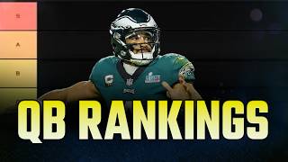 NEW Ranking 38 QBs for Dynasty Fantasy Football [upl. by Fortunna]