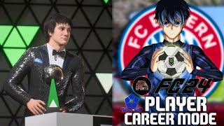 ISAGI is PLAYER OF THE SEASON EA FC 24 BLUE LOCK Player Career Mode S1 FINALE [upl. by Odareg]