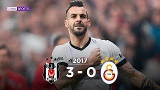 Beşiktaş 3  0 Galatasaray  Maç Özeti  201718 [upl. by Deerc862]