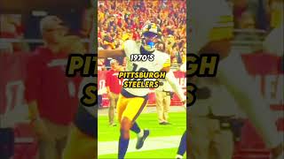 Best Nfl team of every decade nfl football ytshorts viralvideo sports cowboys [upl. by Ignace66]