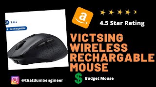 Victsing 24Ghz Wireless Rechargeable MouseUnboxing and Review [upl. by Oinotnas]