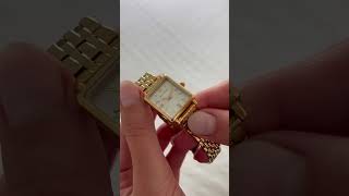 Unboxing the Boyfriend Mini Elevate Gold Watch ASMR Edition watches womensfashion shorts [upl. by Morton317]