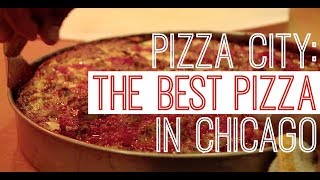 The Best Pizza in Chicago Pizza City USA [upl. by Nivrek138]