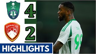 Al Ahli vs Al Damac 42 Extended Highlights  Ivan ToneyFirmino amp Fallatah GOALS [upl. by Cuda]