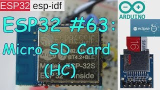 ESP32 63 Micro SD Card SDHC [upl. by Nike]