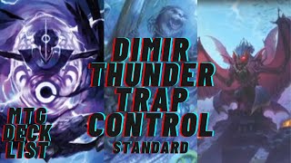 Making One Card Turn into Four Cards Standard Dimir Thundertrap Control MTG Arena [upl. by Robers]