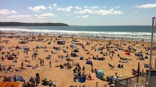 Woolacombe Beach Devon UK [upl. by Mcspadden]