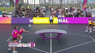 WOMENS FINAL  Teqvoly World Tour 8th stop  Venice Beach Los Angeles  HIGHLIGHTS [upl. by Cirtap]