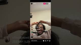 zkwillz Zeekay Willz IG Live  24 November 2023 [upl. by Nlycaj]