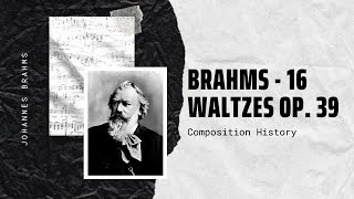 Brahms  16 Waltzes Op 39 [upl. by Nonek605]