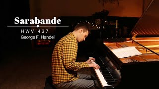 Handel Sarabande in D minor HWV 437 [upl. by Ecile555]